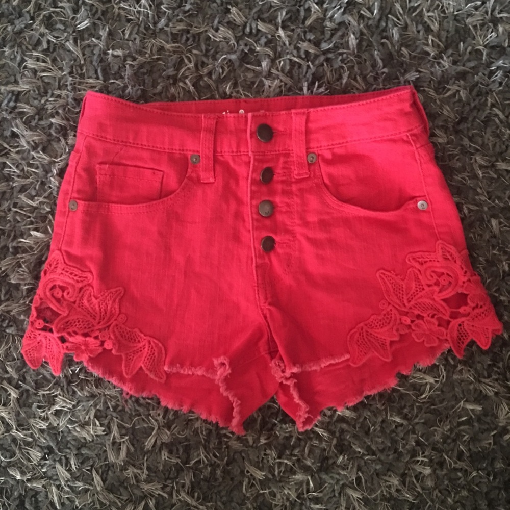 Red shorts Bran New without tags